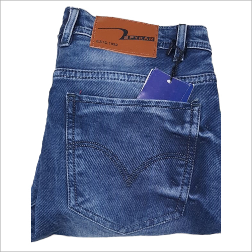 Washable Mens Straight Fit Jeans