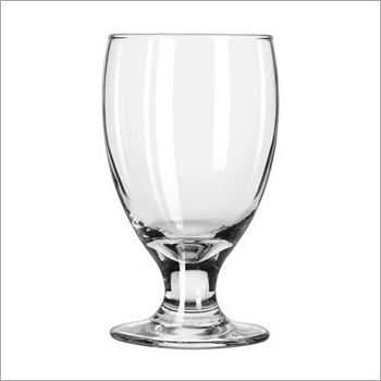 Polished Crystal Wine Glass