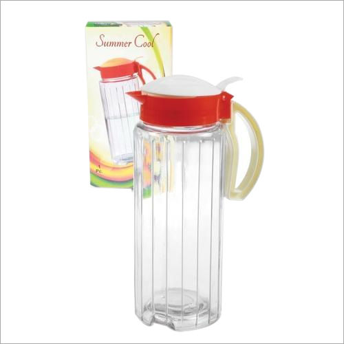 Transparent Glass Jug