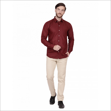 Maroon Formal Shirts