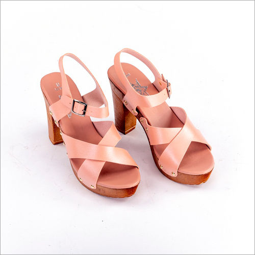 Ladies 3.5 Inch High Heel Sandal