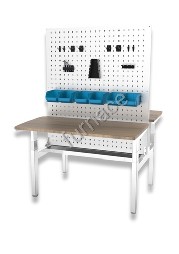 Height Adjustable two Sided Workbench
