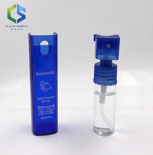 10ml Clear Empty Square Spray Perfume Bottle