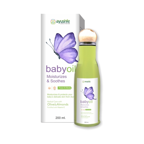Baby Oil Ingredients: Herbal