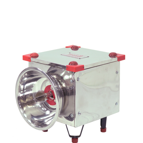 Maxel Coconut Scrapper - Copper Material, 4.5 kg Weight | Red/Ivory/Blue, 230V Electric Power, High/Low Speed Operation