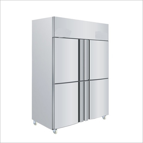 Commercial SS Four Door Refrigerator