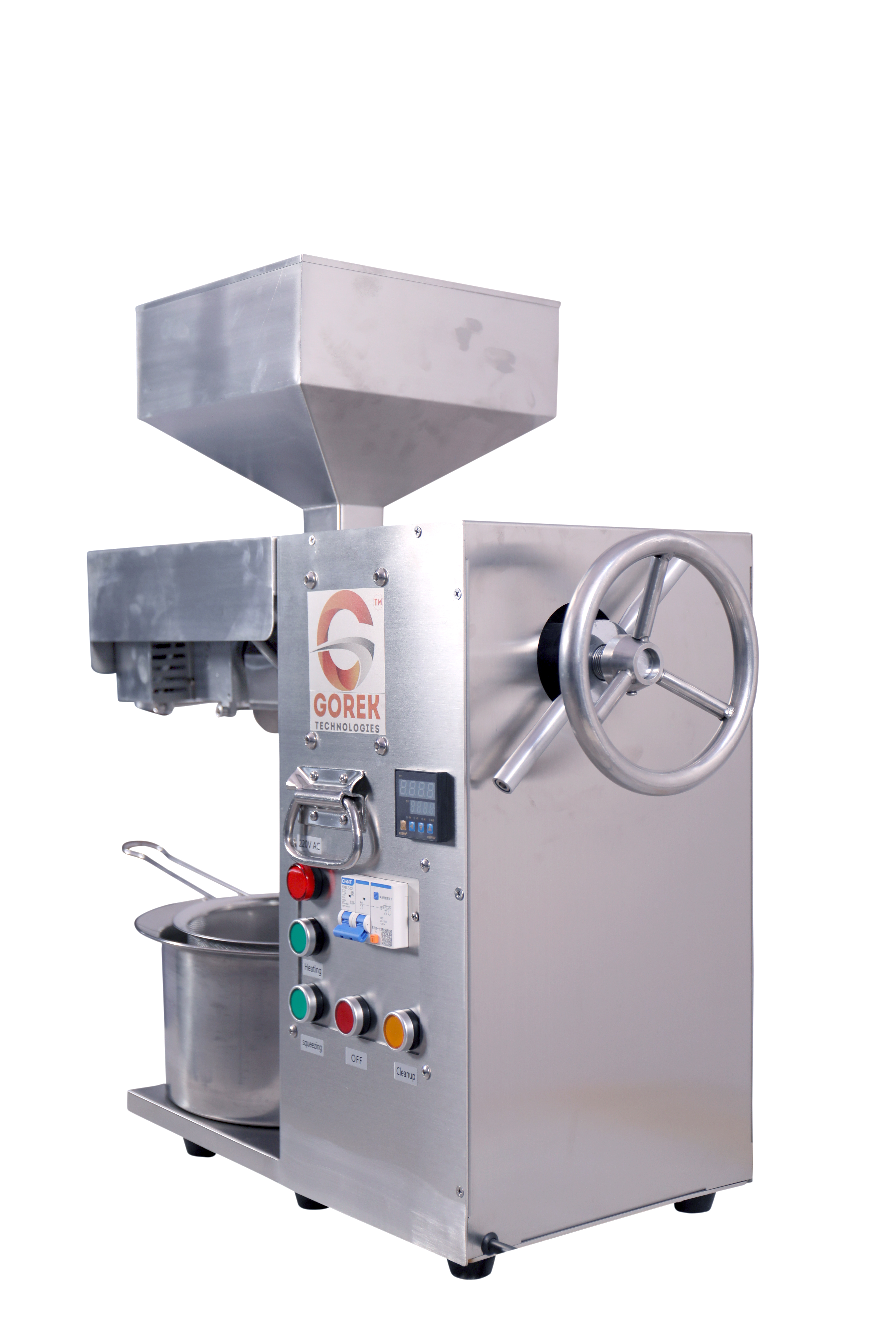 Mini Commercial Gorek Oil Press Manufacturer from Surat, Gujarat