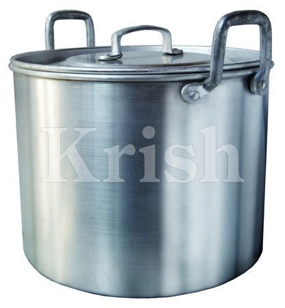 As Per Requirement Aluminum Stock Pot