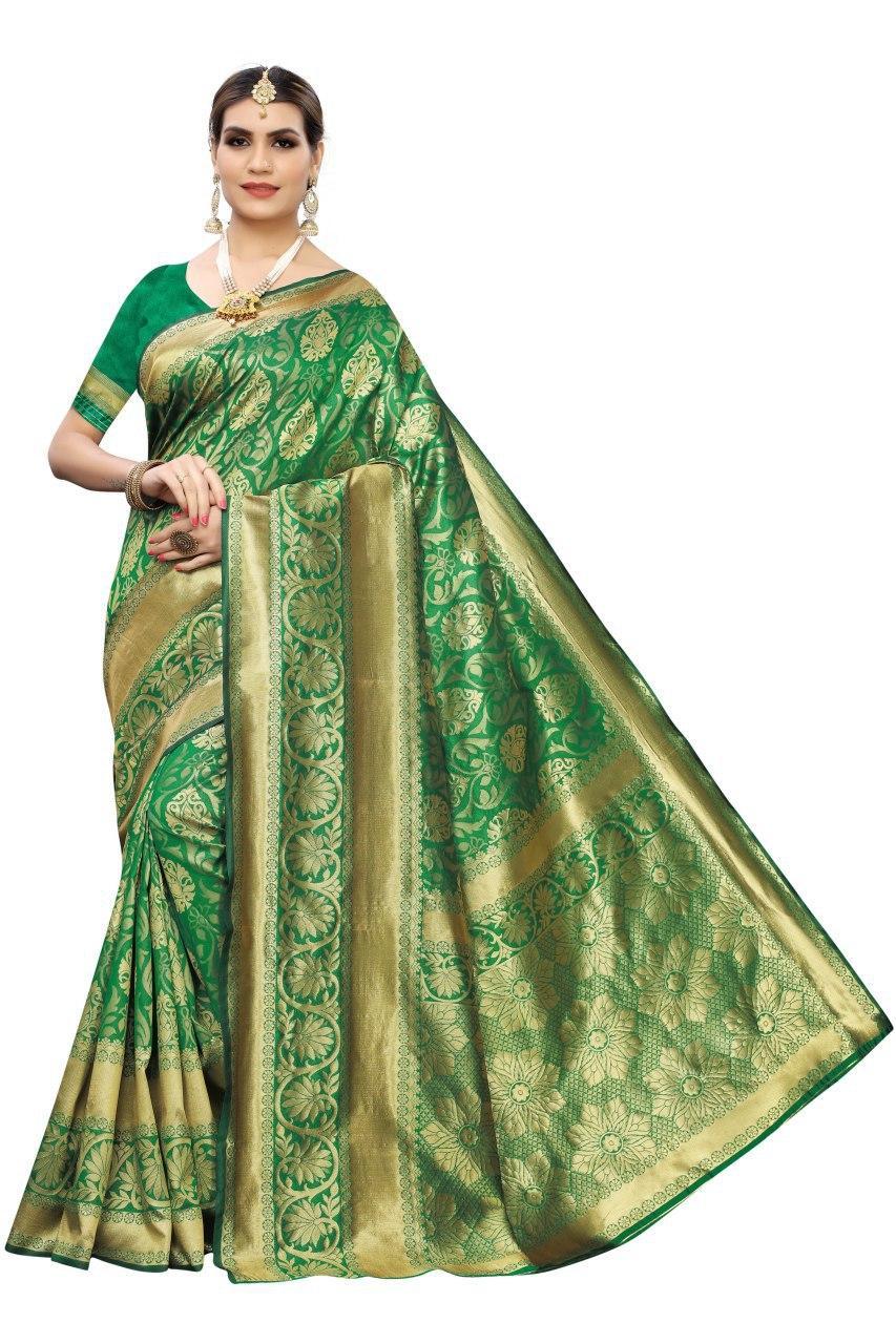 BANARASI RICH PALLU SAREE