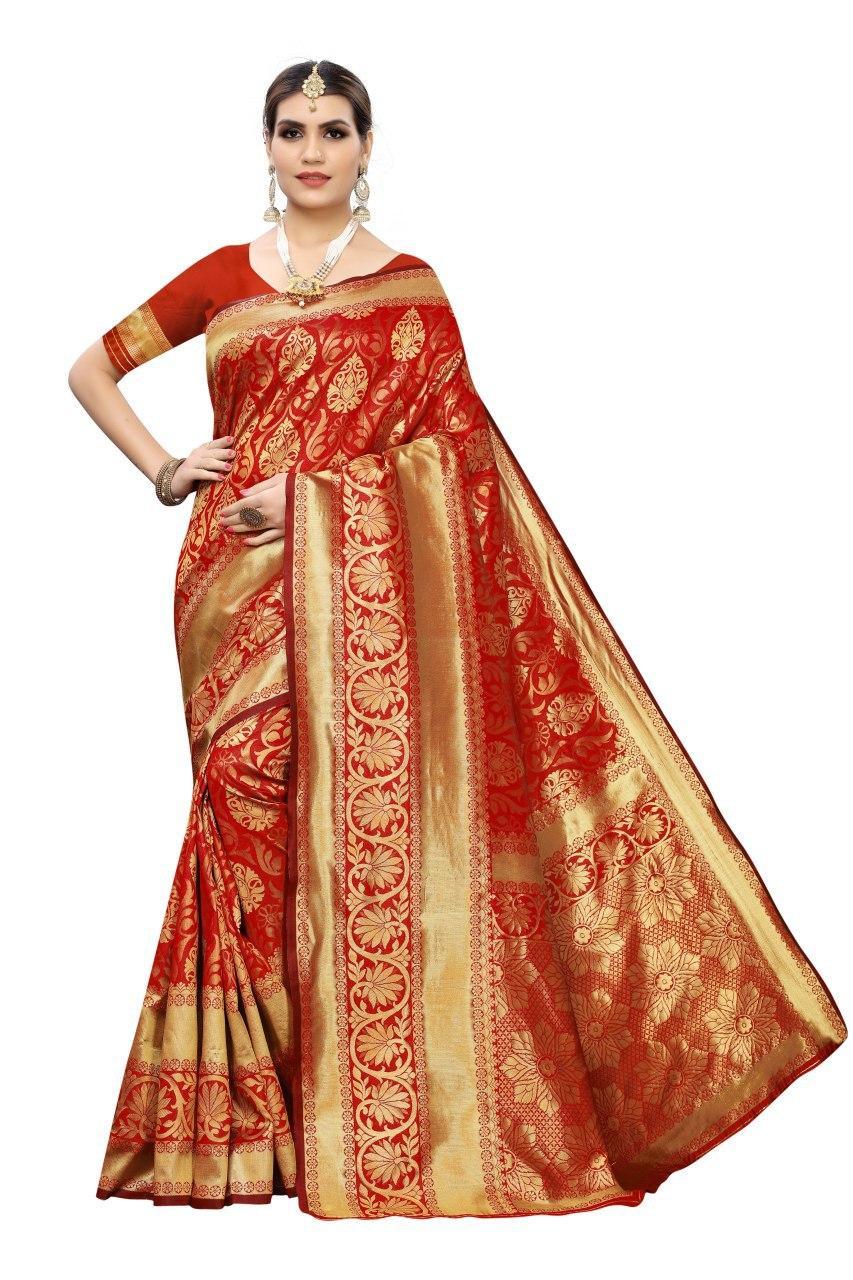 BANARASI RICH PALLU SAREE