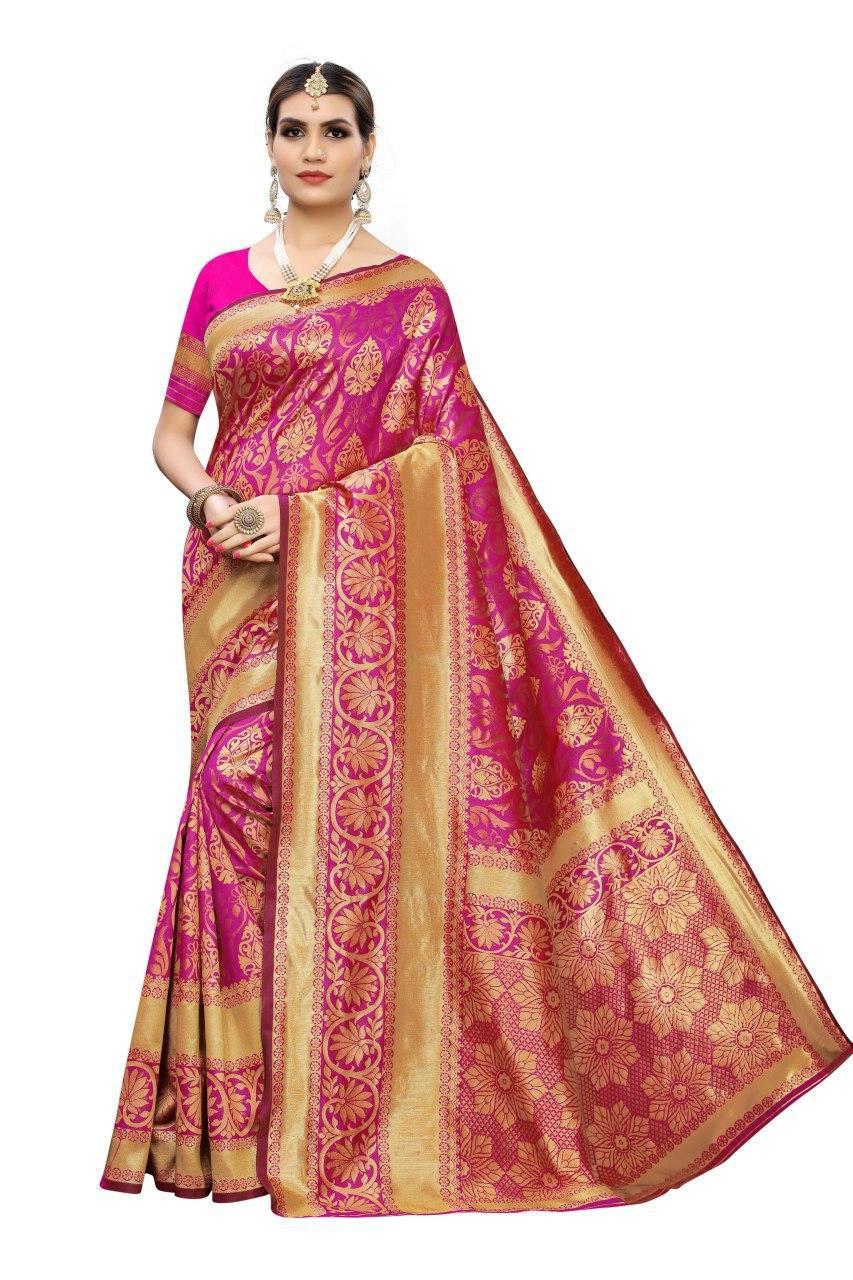BANARASI RICH PALLU SAREE