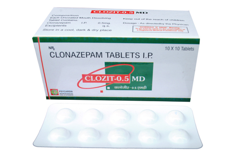 CLOZIT 0.5 MD TABLET