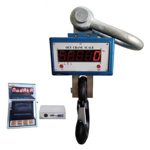 50 Ton X 20 Kg Crane Scale With Wireless Printer Indicator Usb Pen Drive Rs232 Warranty: 1