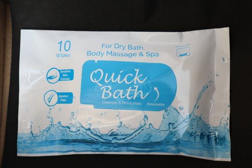 Quick Bath Wet Wipes Age Group: Suitable For All Ages