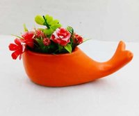 ceramics fish planter