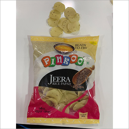Pinkoo Jeera Rice Papad-250 Gm