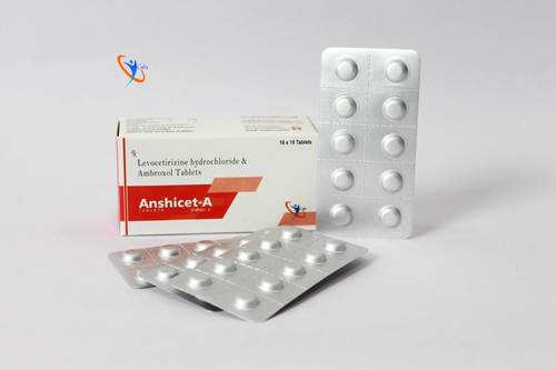 Levocetirizine HCL 5 mg + Ambroxol 75mg  Tablet