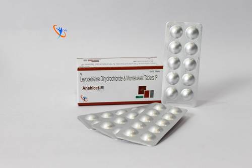 Montelukast Sodium 10mg + Levocetirizine Dihydrochloride 5mg   Tablet