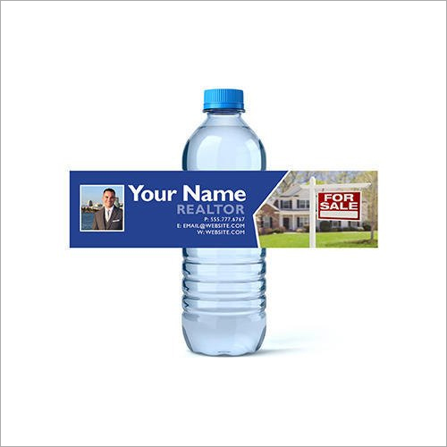 Available In Different Color Bottle Sticker