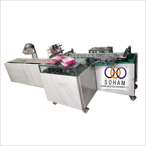 Automatic Incense Stick Cartoning Machine - MS Body, 3500 Boxes Per Hour Capacity | Automatic Operation, Durable, 50 Hertz Frequency, 1 Year Warranty