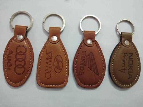 leather keychain