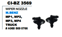 Wiper Nozzle M Benz Truck - Durable Plastic | 4 Wheeler Compatibility, Warranty Included