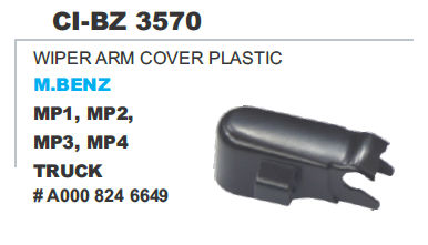 Wiper Arm Cover Plastic M Benz Truck