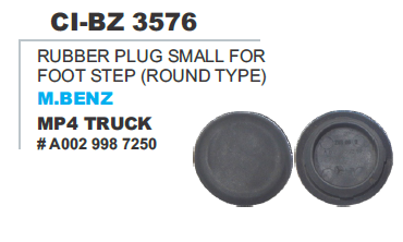 Rubber Plug Foot Step M Benz Truck