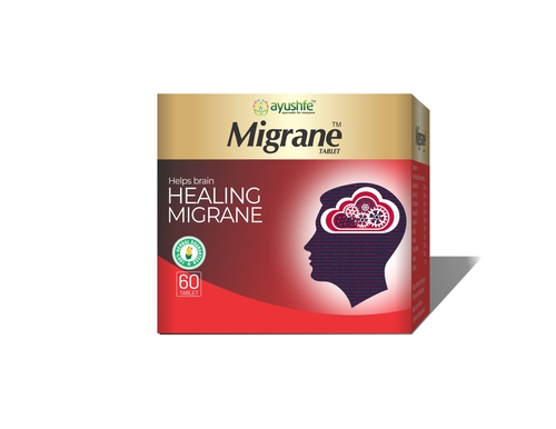 Ayushfe Migrane Tablet Age Group: For Adults