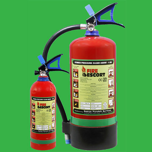 Clean Agent Type Fire Extinguishers