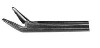 Micro Ear Forceps: Serrated jaw st, to shoulder 75mm
