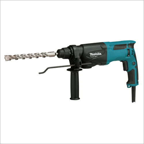 MAKITA Hammer Drill - Electric, 220 Volt, 50 Hertz | Ergonomic Design, Low Noise Operation, 1 Year Warranty, Ideal for DIY and Industrial Use