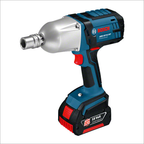 BOSCH Cordless Impact Wrench - 18 Volt Electric, MS Material | 50 Hz Frequency, Variable Speed, 1-Year Warranty