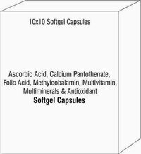 Ascorbic Acid Calcium Pantothenate Folic Acid Methylcobalamin Multivitamin Multiminerals & Antioxida