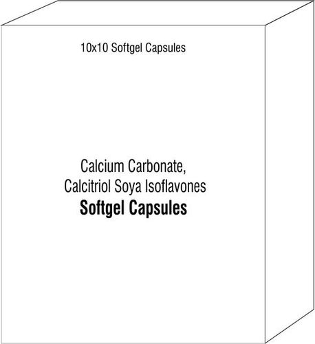 Calcium Carbonate Calcitriol Soya Isoflavones Vitamin K2-7 Zinc Magnesium Oxide Soft Gelatin Capsule