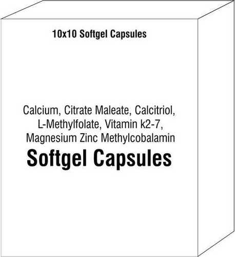 Calcium Citrate Maleate Calcitriol L-Methylfolate Vitamin k2-7 Magnesium Zinc Methylcobalamin