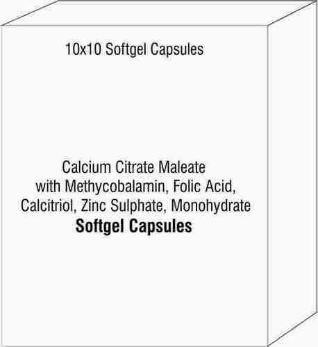 Calcium Citrate Maleate with Methycobalamin Folic Acid Calcitriol Zinc Sulphate Monohydrate