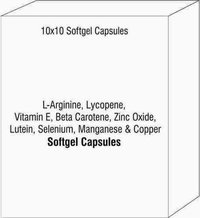 L-Arginine Lycopene Vitamin E Beta Carotene Zinc Oxide Lutein Selenium Manganese &Amp Copper