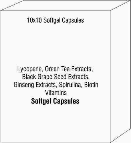 Lycopene Green Tea Extracts Black Grape Seed Extracts Ginseng Extracts Spirulina Biotin Vitamins