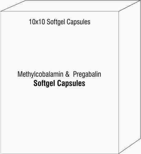 Methylcobalamin And Amp Pregabalin Soft Gel Capsules