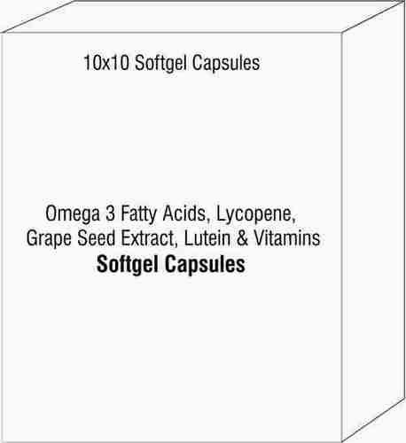 Omega 3 Fatty Acids Lycopene Grape Seed Extract Lutein & Vitamins
