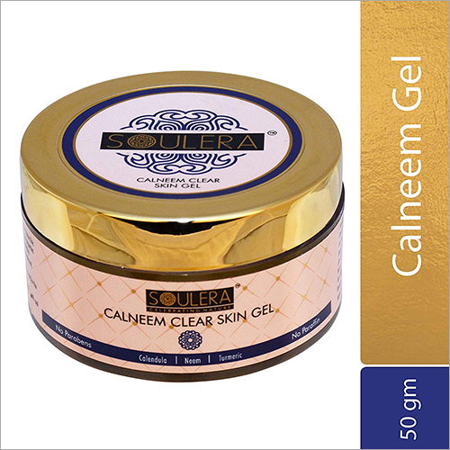 50 Gm Calneem Clearskin Gel - 2 Years Shelf Life | Free from Paraben & Sulfate, Reduces Pimples, Protects Against Pollution