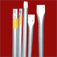 Safe Earthing Electrode - Copper Clad Steel, Various Dimensions, Galvanized Finish | Customizable Length, Quality Tested For Maximum Safety