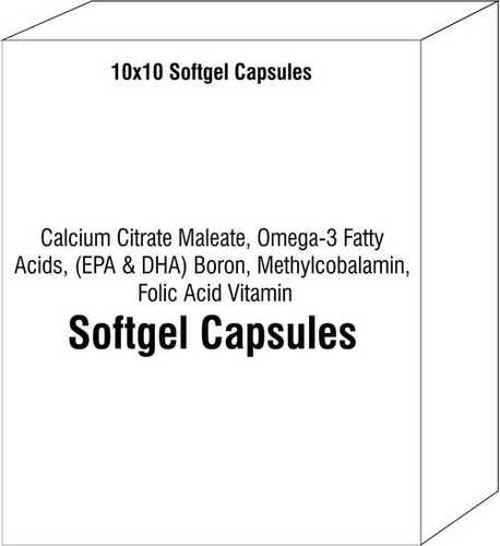 Calcium Citrate Maleate Omega-3 Fatty Acids (EPA & DHA) Boron Methylcobalamin Folic Acid Vitamin