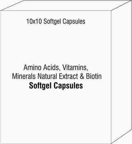 Amino Acids Vitamins Minerals Natural Extract and Biotin