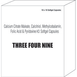 Calcium Citrate Maleate Calcitriol Methylcobalamin Folic Acid and Pyridoxine HCI