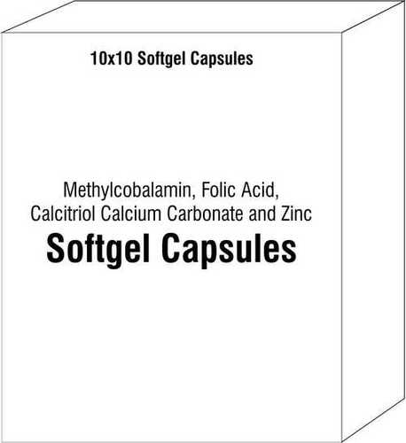 Methylcobalamin Folic Acid Calcitriol Calcium Carbonate and Zinc