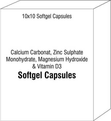 Calcium Carbonate Zinc Sulphate Monohydrate Magnesium Hydroxide and Vitamin D3