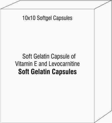 Soft Gelatin Capsule of Vitamin E and Levocarnitine