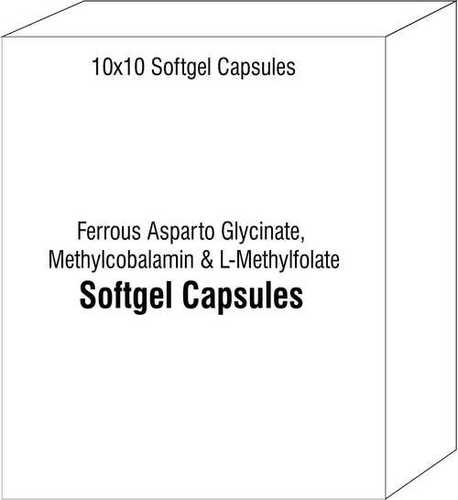 Ferrous Asparto Glycinate Methylcobalamin & L-Methylfolate Softules